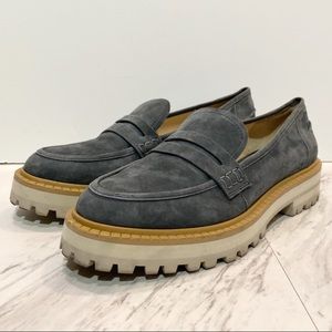 Vince Camuto Mckella Suede Loafer 8 1/2M